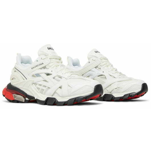 Balenciaga Track.2 White/Red Chunky Shoes, Размер: 42, Наличие: Забрать сейчас, фото , изображение 5