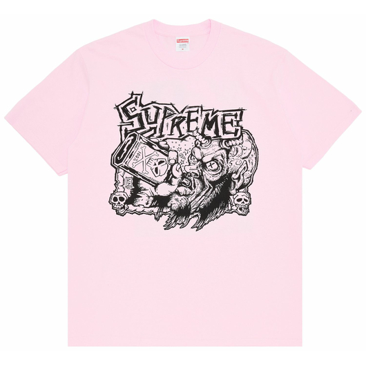 SUPREME FUCKIN BLOWOUT TEE LIGHT PINK, Размер: M, Наличие: Склад (1-3 дня), фото 