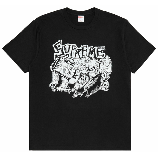 SUPREME FUCKIN BLOWOUT TEE BLACK, Размер: M, Наличие: Склад (1-3 дня), фото 