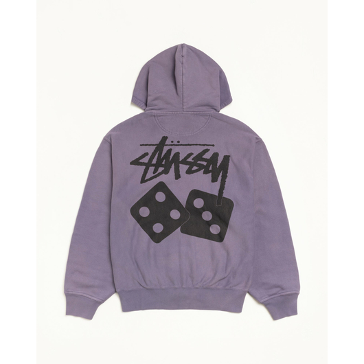 Stussy DICE ZIP HOODIE PIGMENT DYED, Размер: S, Наличие: Склад США (10-24 дня), фото , изображение 2