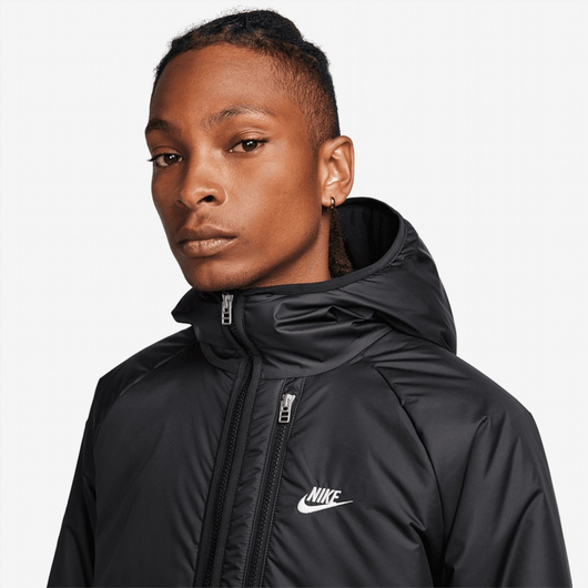 Куртка чоловіча Nike Sportswear Therma-Fit Repel Hooded Jacket Black DX2038-010, Размер: S, Наличие: Склад (1-3 дня), фото , изображение 5