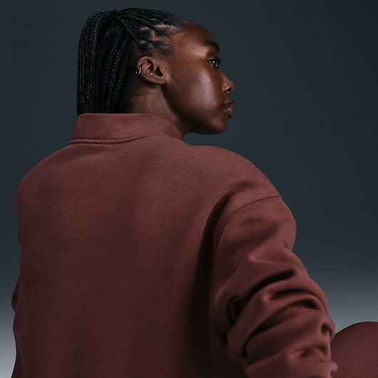 Кофта Nike Sportswear Phoenix Fleece Oversized 1/4 Zip Up, Размер: M, Наличие: Склад (1-3 дня), фото , изображение 4