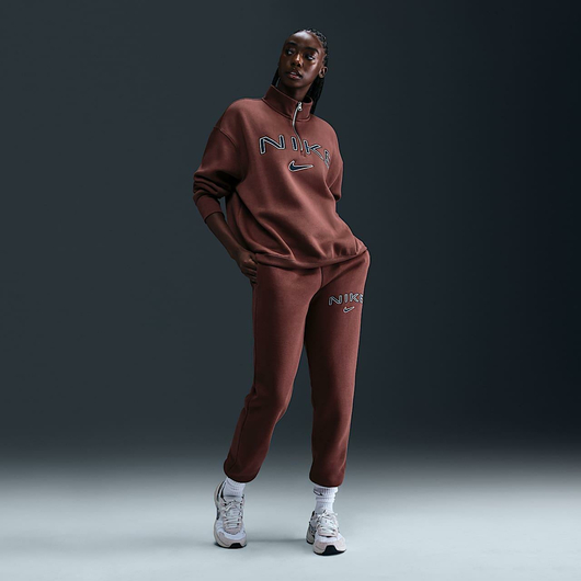 Кофта Nike Sportswear Phoenix Fleece Oversized 1/4 Zip Up, Размер: M, Наличие: Склад (1-3 дня), фото , изображение 5