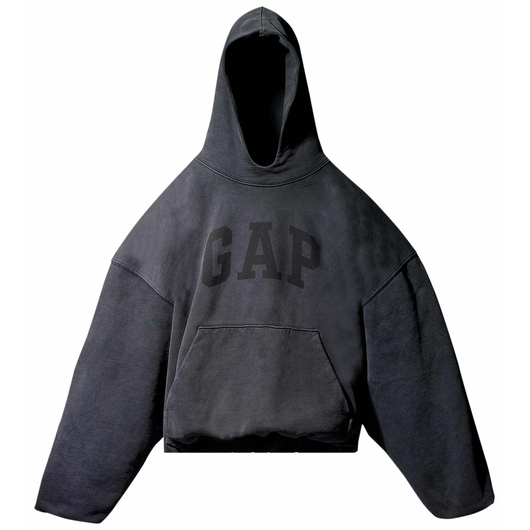 Yeezy Gap Engineered by Balenciaga Dove Hoodie 'Washed Black', Размер: M, Наличие: Склад (1-3 дня), фото 