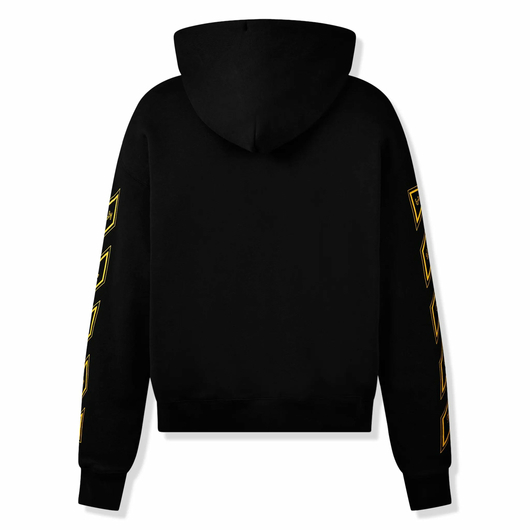 Off-White 23 Skate Hoodie 'Black/Gold', Наличие: Забрать сейчас, фото , изображение 2