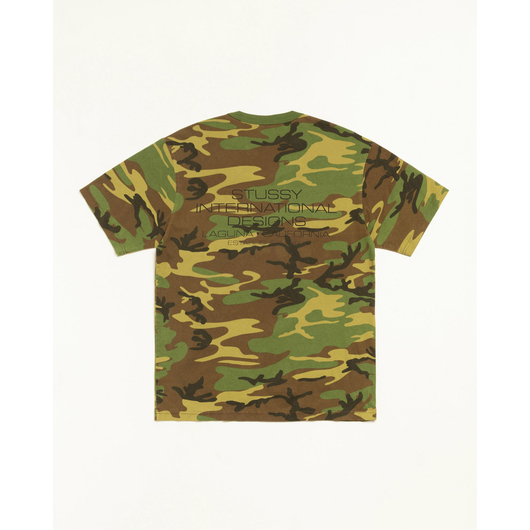 Stussy INTERNATIONAL DESIGNS TEE PIGMENT DYED, Размер: S, Наличие: Склад США (10-24 дня), фото , изображение 2