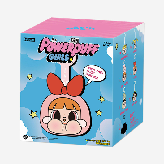 POP MART Crybaby × Powerpuff Girls Series-Vinyl Face Plush Blind Box, Размер: MISC, Наличие: Забрать сейчас, фото 