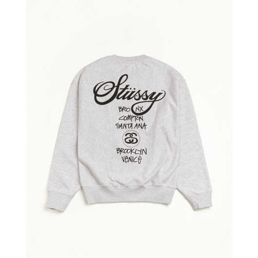 Stussy WORLD TOUR CREW, Размер: S, Наличие: Склад США (10-24 дня), фото , изображение 2