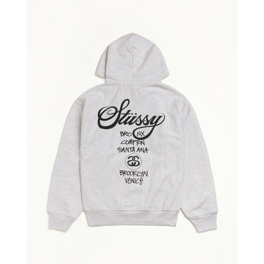 Stussy WORLD TOUR HOODIE, Размер: S, Наличие: Склад США (10-24 дня), фото , изображение 2