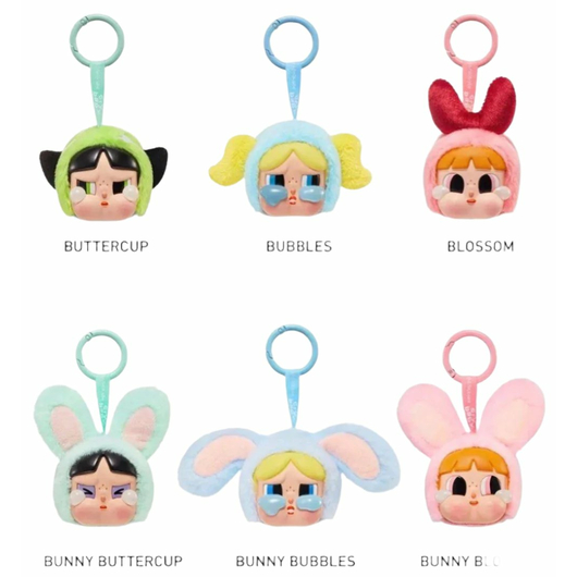 POP MART Crybaby × Powerpuff Girls Series-Vinyl Face Plush Blind Box, Размер: MISC, Наличие: Забрать сейчас, фото , изображение 2