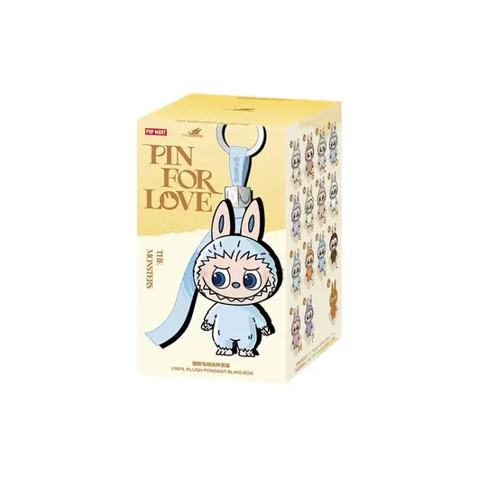 Pop Mart The Monsters Labubu Pin for Love Plush Pendant, Размер: MISC, Наличие: Забрать сейчас, фото 