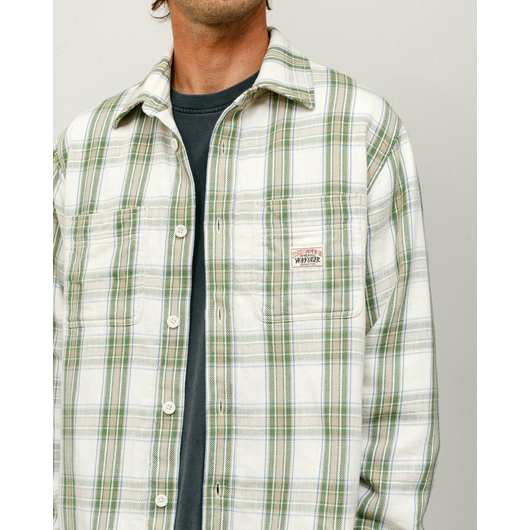 Stussy LAU PLAID SHIRT JACKET, Размер: S, Наличие: Склад США (10-24 дня), фото , изображение 2