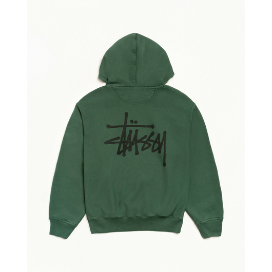 Stussy BASIC STÜSSY ZIP HOODIE PIGMENT DYED, Размер: S, Наличие: Склад США (10-24 дня), фото , изображение 2