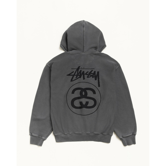 Stussy STOCK LINK ZIP HOODIE PIGMENT DYED, Размер: S, Наличие: Склад США (10-24 дня), фото , изображение 2
