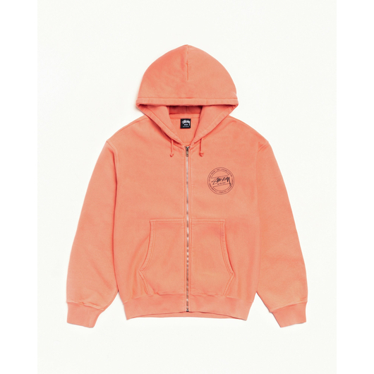 Stussy STÜSSY WEAR ZIP HOODIE PIGMENT DYED, Размер: S, Наличие: Склад США (10-24 дня), фото 