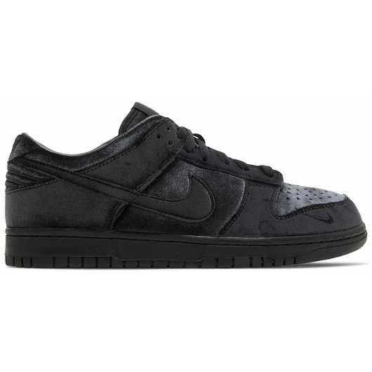 Кроссовки Nike Dunk Low Dover Street Market Triple Black Velvet (DH2686-002), Размер: 45.5, Наличие: Забрать сейчас, фото , изображение 2