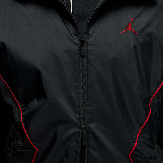 Вітровка чоловіча Air Jordan Mbrk Black HF9333-011, Размер: S, Наличие: Склад (1-3 дня), фото , изображение 4