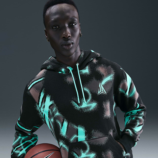 Худі чоловіче Nike Ja Mclub Bb Black/Green HV3378-339, Размер: M, Наличие: Склад (1-3 дня), фото , изображение 2