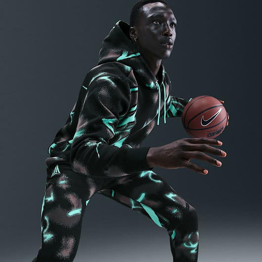 Худі чоловіче Nike Ja Mclub Bb Black/Green HV3378-339, Размер: M, Наличие: Склад (1-3 дня), фото , изображение 4