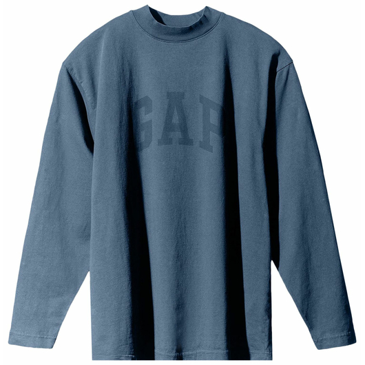 Yeezy Gap Engineered by Balenciaga Dove Long-Sleeve Tee 'Dark Blue', Размер: XS, Наличие: Забрать сейчас, фото , изображение 2