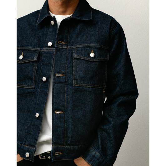 Stussy LINED DENIM TRUCKER JACKET, Размер: XS, Наличие: Склад США (10-24 дня), фото , изображение 2