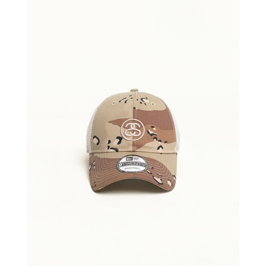 Stussy NEW ERA 9TWENTY SS LINK TRUCKER, Размер: ONE-SIZE, Наличие: Склад США (10-24 дня), фото 