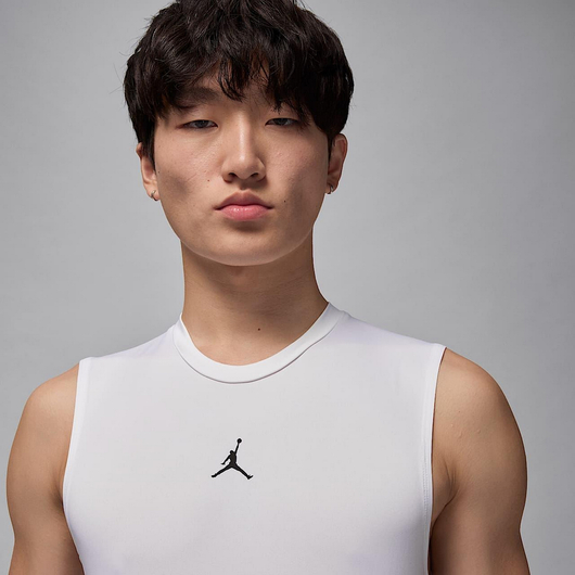 Майка чоловіча Air Jordan Df Sprt Sl Comp White HV4101-100, Размер: L, Наличие: Склад (1-3 дня), фото , изображение 3