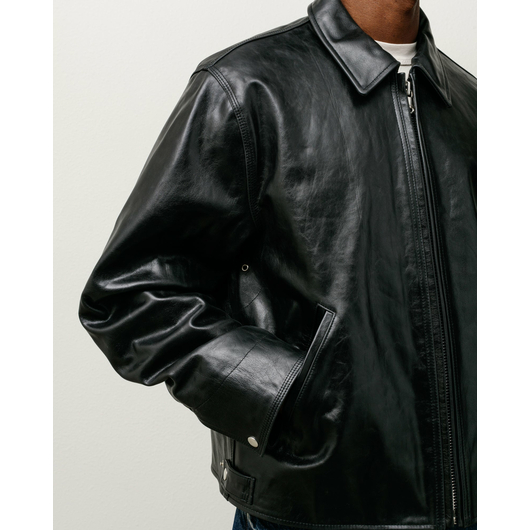 Stussy GARAGE JACKET LEATHER, Размер: S, Наличие: Склад США (10-24 дня), фото , изображение 2