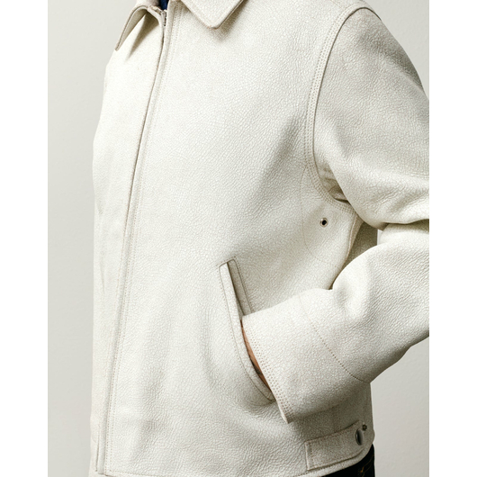 Stussy GARAGE JACKET CRACKED LEATHER, Размер: S, Наличие: Склад США (10-24 дня), фото , изображение 4