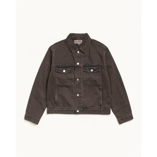 Stussy LINED DENIM TRUCKER JACKET, Размер: S, Наличие: Склад США (10-24 дня), фото , изображение 5