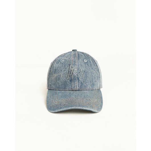 Stussy LOW PROFILE DENIM STRAPBACK, Размер: ONE-SIZE, Наличие: Склад США (10-24 дня), фото 