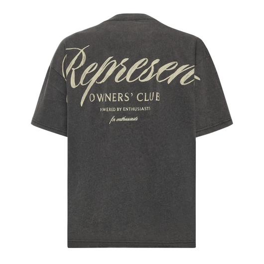 Represent Vintage Grey Owners Club Script T-Shirt, Размер: L, Наличие: Склад (1-3 дня), фото 