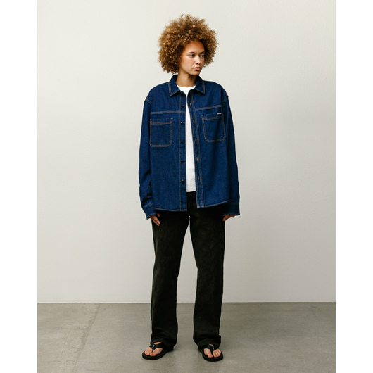 Stussy WORK DENIM SHIRT, Размер: S, Наличие: Склад США (10-24 дня), фото , изображение 3