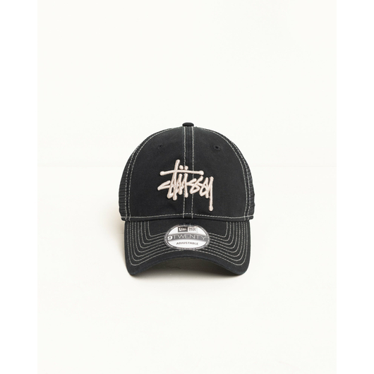 Stussy NEW ERA 9TWENTY WASHED BASIC TRUCKER, Размер: ONE-SIZE, Наличие: Склад США (10-24 дня), фото 