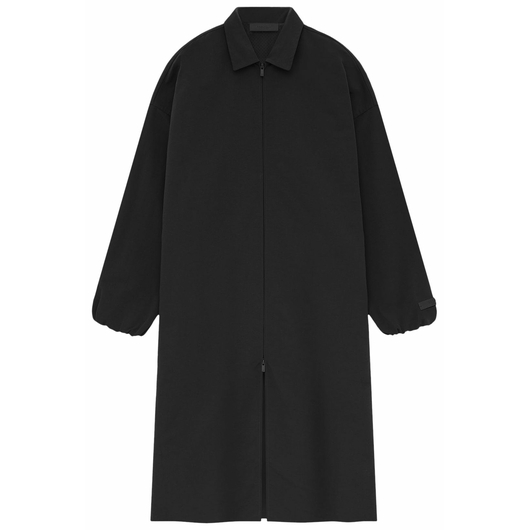 Fear of God Essentials Black Nylon Trench Coat, Размер: S, Наличие: Склад (1-3 дня), фото 