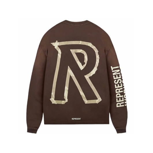 Represent Masking Tape Initial Long Sleeve, Размер: L, Наличие: Склад (1-3 дня), фото , изображение 2
