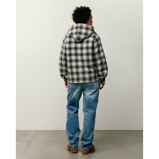 Stussy ZIP HOODED PLAID SHIRT, Размер: S, Наличие: Склад США (10-24 дня), фото , изображение 5