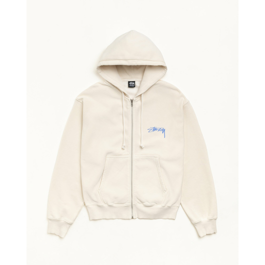 Stussy SKATE STACK ZIP HOODIE PIGMENT DYED, Размер: S, Наличие: Склад США (10-24 дня), фото 