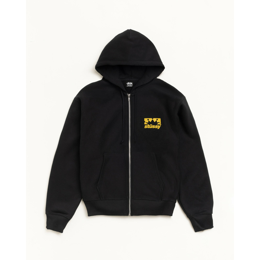 Stussy BOX CROWN ZIP HOODIE, Размер: XS, Наличие: Склад США (10-24 дня), фото 
