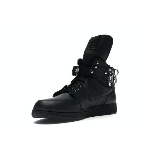 Jordan 1 Retro High Comme des Garcons Black, Розмір: 36.5, фото , изображение 5