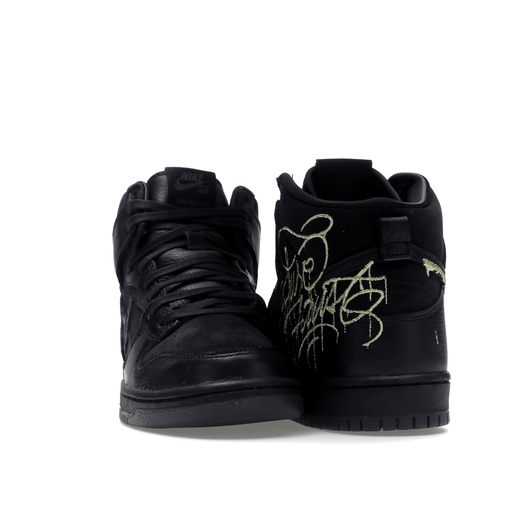 Nike SB Dunk High FAUST Black Gold, Розмір: 36, фото , изображение 3