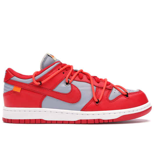 Nike Dunk Low Off-White University Red, Размер: 35.5, фото 