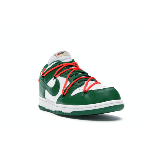 Nike Dunk Low Off-White Pine Green, Розмір: 35.5, фото , изображение 3