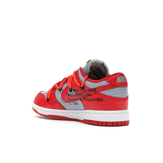 Nike Dunk Low Off-White University Red, Размер: 35.5, фото , изображение 2