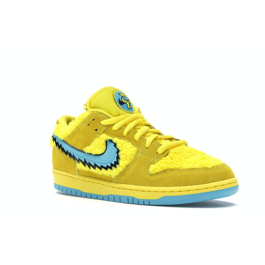 Nike SB Dunk Low Grateful Dead Bears Opti Yellow, Размер: 36, фото , изображение 4
