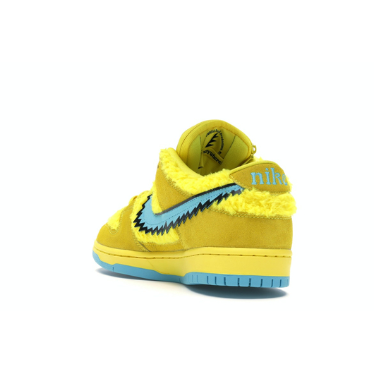 Nike SB Dunk Low Grateful Dead Bears Opti Yellow, Розмір: 36, фото , изображение 5