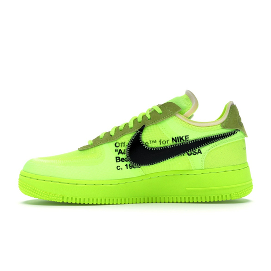 Nike Air Force 1 Low Off-White Volt, Размер: 36, фото , изображение 5