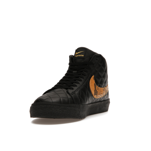 Nike SB Blazer Mid QS Supreme Black, Розмір: 38, фото , изображение 2