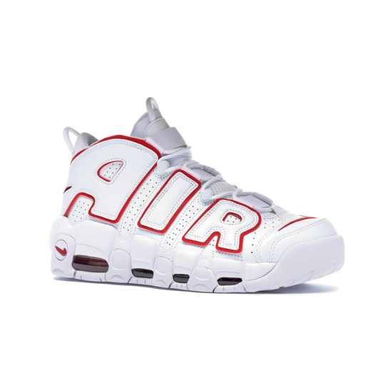 Nike Air More Uptempo White Varsity Red Outline (2018/2021), Размер: 38, фото , изображение 3