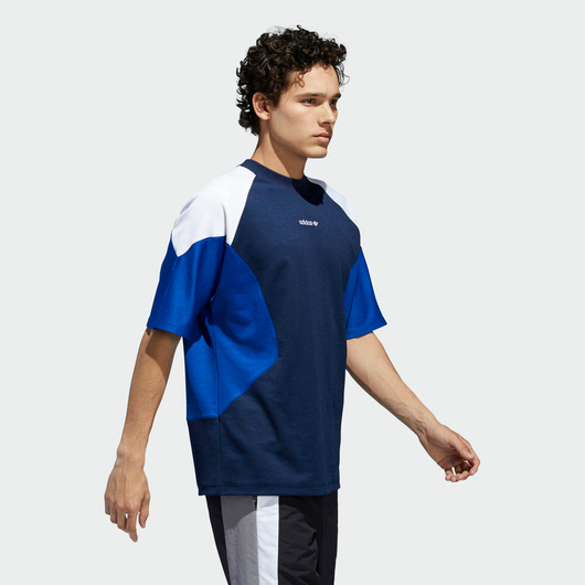 Мужская Футболка adidas EQT CURVE BLOCK TEE (DH5208M), Размер: S, фото , изображение 4